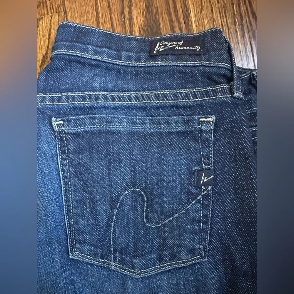 Citizens Of Humanity Blue Boot Cut Jeans - Picture 4 of 6